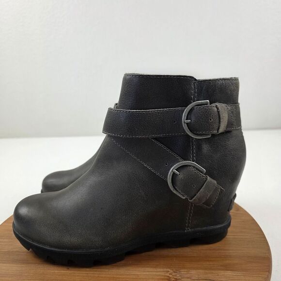 Sorel Women's Shoes Sorel Joan Of Arctic Wedge Mid Booties Size 9.5 - Picture 1 of 12